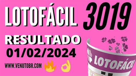 lotofacil 3019 resultado-1